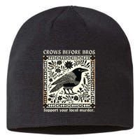 Crows Before Bros Sustainable Beanie