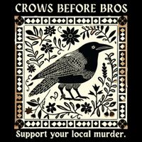 Crows Before Bros Mousepad