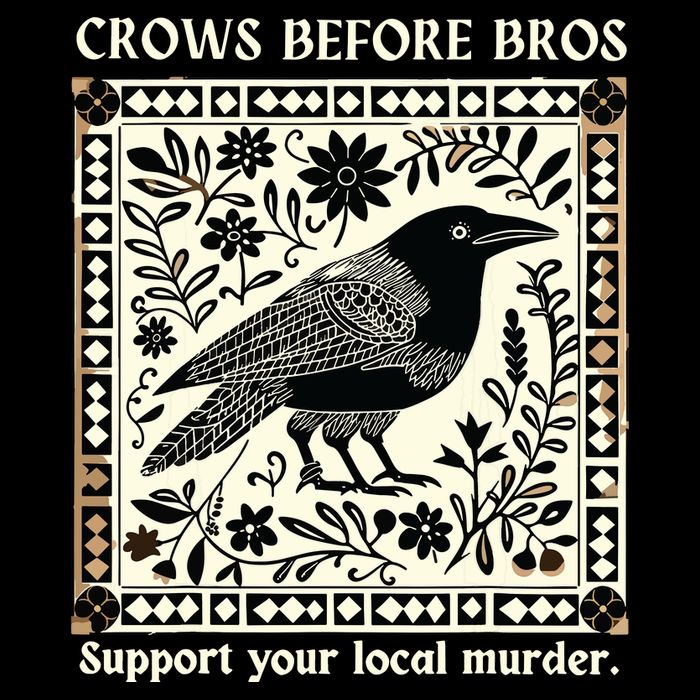 Crows Before Bros Mousepad