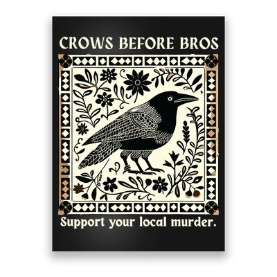 Crows Before Bros Poster