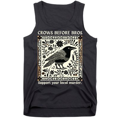 Crows Before Bros Tank Top