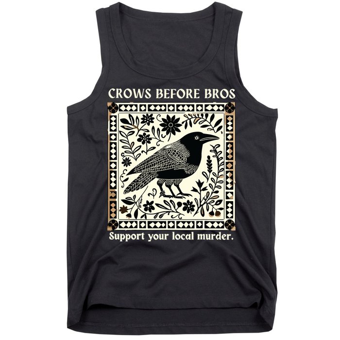 Crows Before Bros Tank Top
