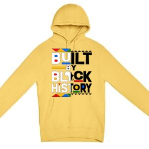 Cool Built By Black History Premium Pullover Hoodie