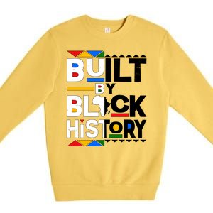 Cool Built By Black History Premium Crewneck Sweatshirt