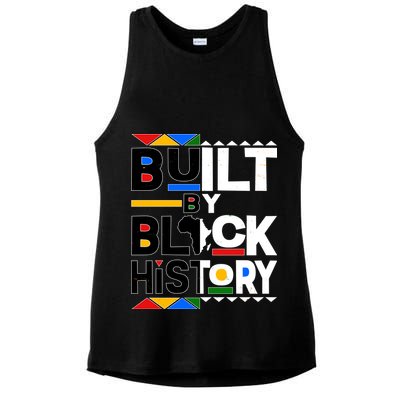 Cool Built By Black History Ladies PosiCharge Tri-Blend Wicking Tank
