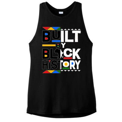 Cool Built By Black History Ladies PosiCharge Tri-Blend Wicking Tank