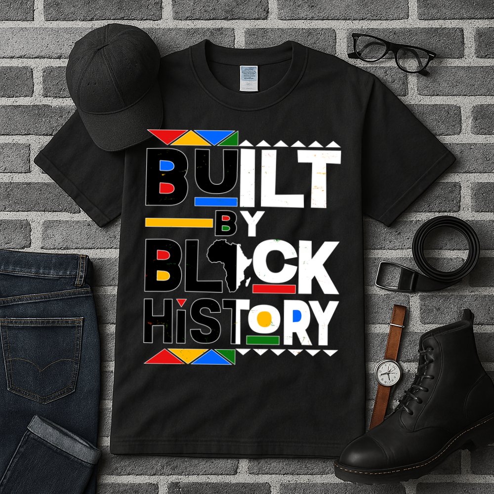 Cool Built By Black History Tall T-Shirt