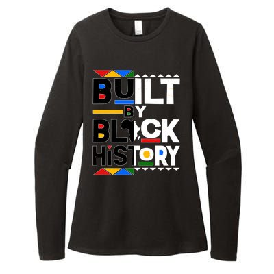 Cool Built By Black History Womens CVC Long Sleeve Shirt