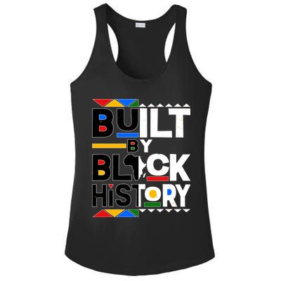 Cool Built By Black History Ladies PosiCharge Competitor Racerback Tank