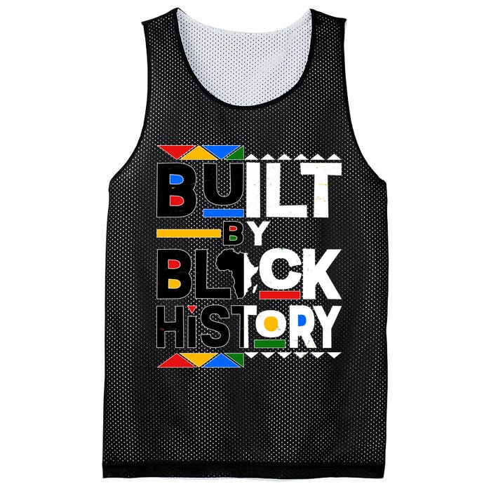 Cool Built By Black History Mesh Reversible Basketball Jersey Tank