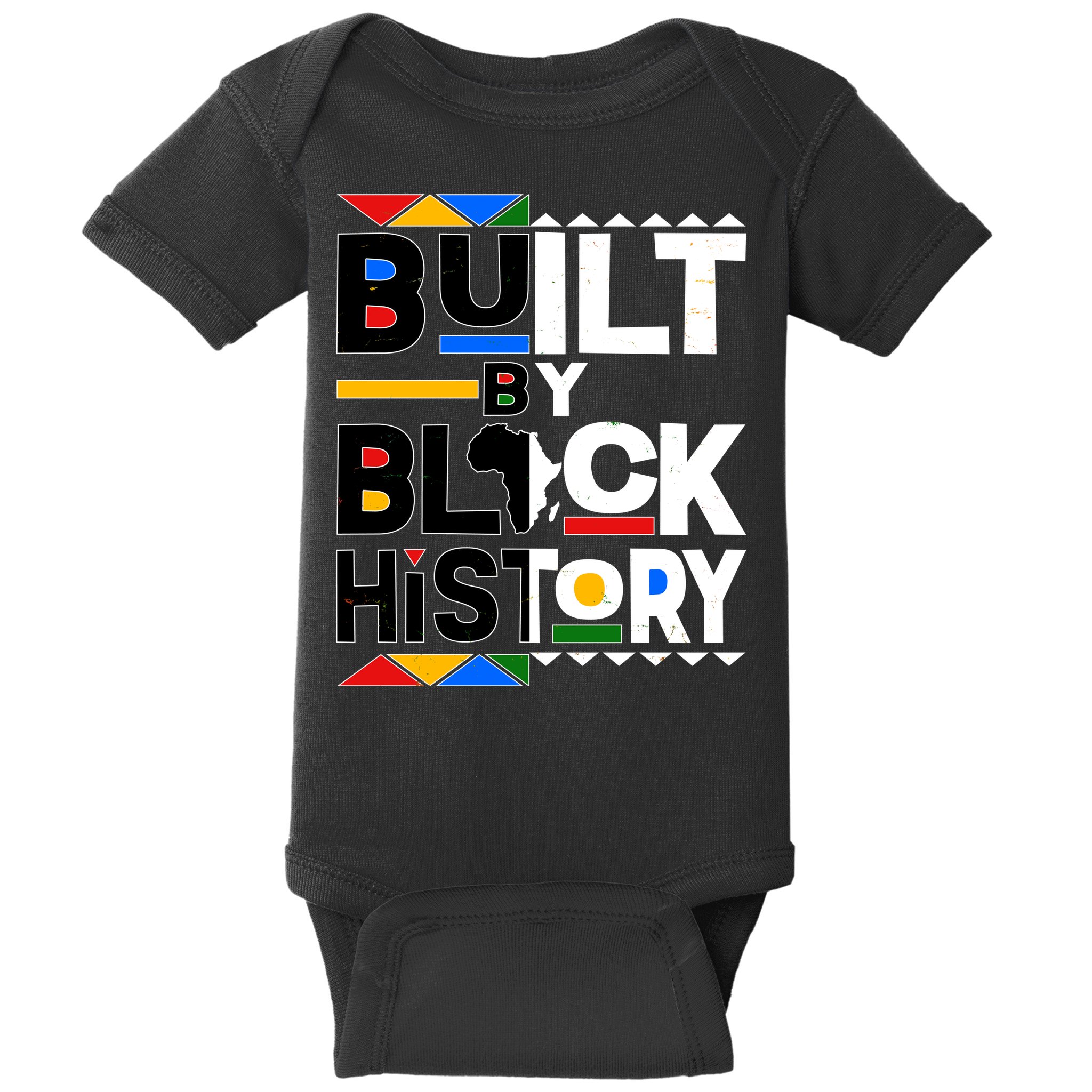 Cool Built By Black History Baby Bodysuit