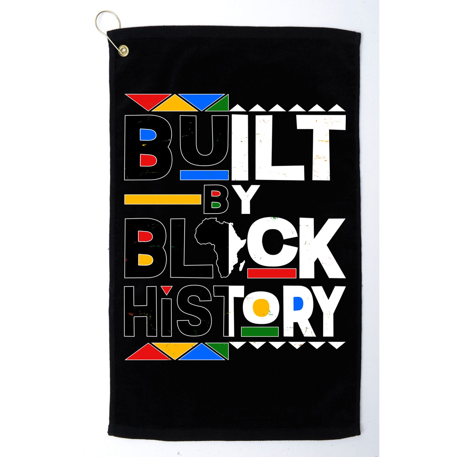 Cool Built By Black History Golf Towel