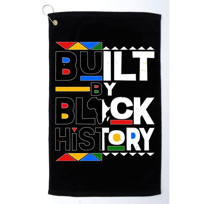 Cool Built By Black History Golf Towel