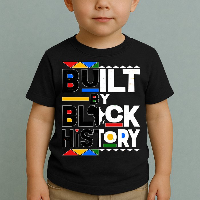 Cool Built By Black History Toddler T-Shirt