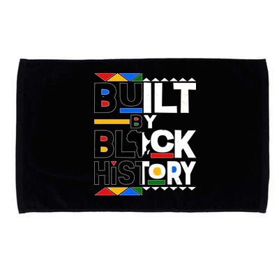 Cool Built By Black History Microfiber Hand Towel