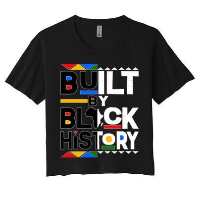 Cool Built By Black History Crop Top