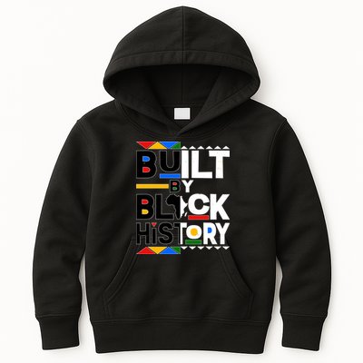 Cool Built By Black History Kids Hoodie