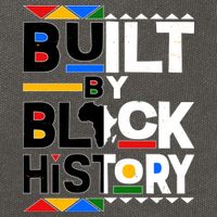 Cool Built By Black History Cotton Canvas Backpack