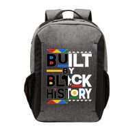 Cool Built By Black History Vector Backpack