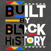 Cool Built By Black History Vector Backpack