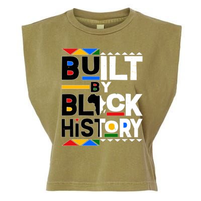 Cool Built By Black History Garment-Dyed Women's Muscle Tee