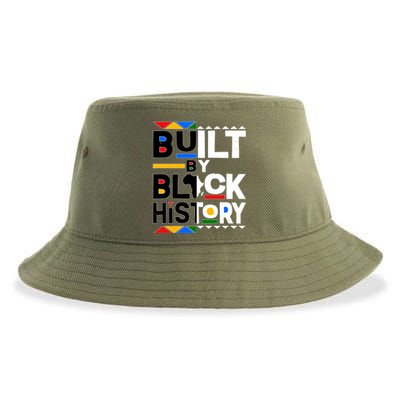 Cool Built By Black History Sustainable Bucket Hat