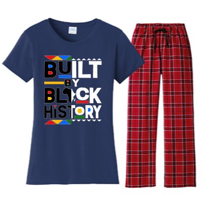 Cool Built By Black History Women's Flannel Pajama Set