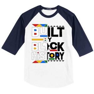 Cool Built By Black History Baseball Sleeve Shirt