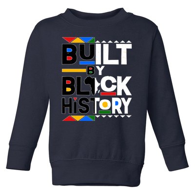 Cool Built By Black History Toddler Sweatshirt