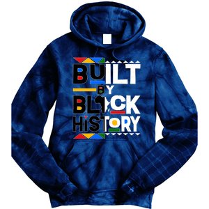 Cool Built By Black History Tie Dye Hoodie