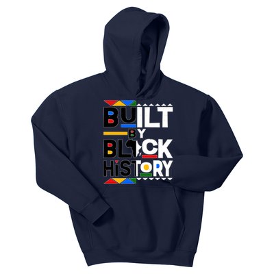 Cool Built By Black History Kids Hoodie