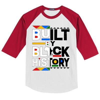 Cool Built By Black History Kids Colorblock Raglan Jersey