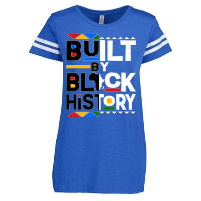 Cool Built By Black History Enza Ladies Jersey Football T-Shirt