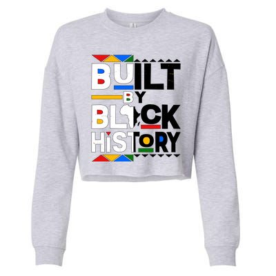 Cool Built By Black History Cropped Pullover Crew