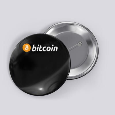 Cryptocurrency Blockchain Bitcoin Logo Crypto Bitcoin Orange Button