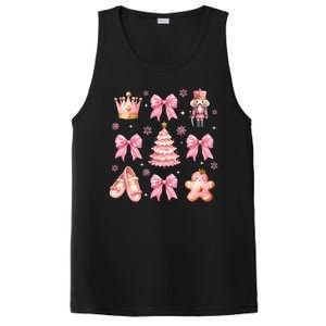 Coquette Bow Ballet Gingerbread Christmas Xmas PosiCharge Competitor Tank