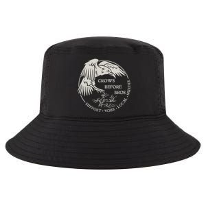 Crows Before Bros Support Your Local Murrder Cool Comfort Performance Bucket Hat