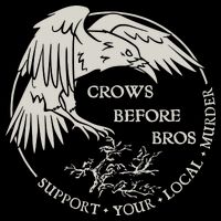 Crows Before Bros Support Your Local Murrder 16 in Basic Backpack
