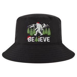 Christmas Believe Bigfoot Cool Comfort Performance Bucket Hat