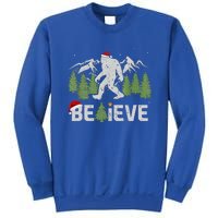 Christmas Believe Bigfoot Sweatshirt