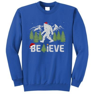 Christmas Believe Bigfoot Sweatshirt