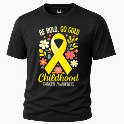 Childhood Be Bold Go Gold Childhood Cancer Awareness Performance Shirt