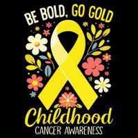 Childhood Be Bold Go Gold Childhood Cancer Awareness Impact Tech Backpack