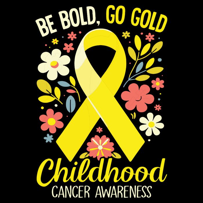 Childhood Be Bold Go Gold Childhood Cancer Awareness Impact Tech Backpack