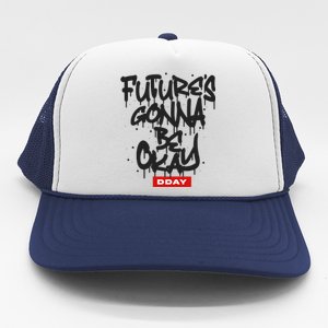 Crows Before Bros Support Your Local Murrder Trucker Hat