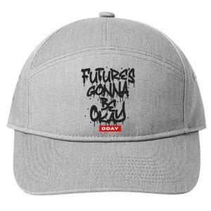 Crows Before Bros Support Your Local Murrder 7-Panel Snapback Hat