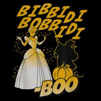 Cinderella Bibbidi Bobbidi Boo Halloween 7-Panel Snapback Hat