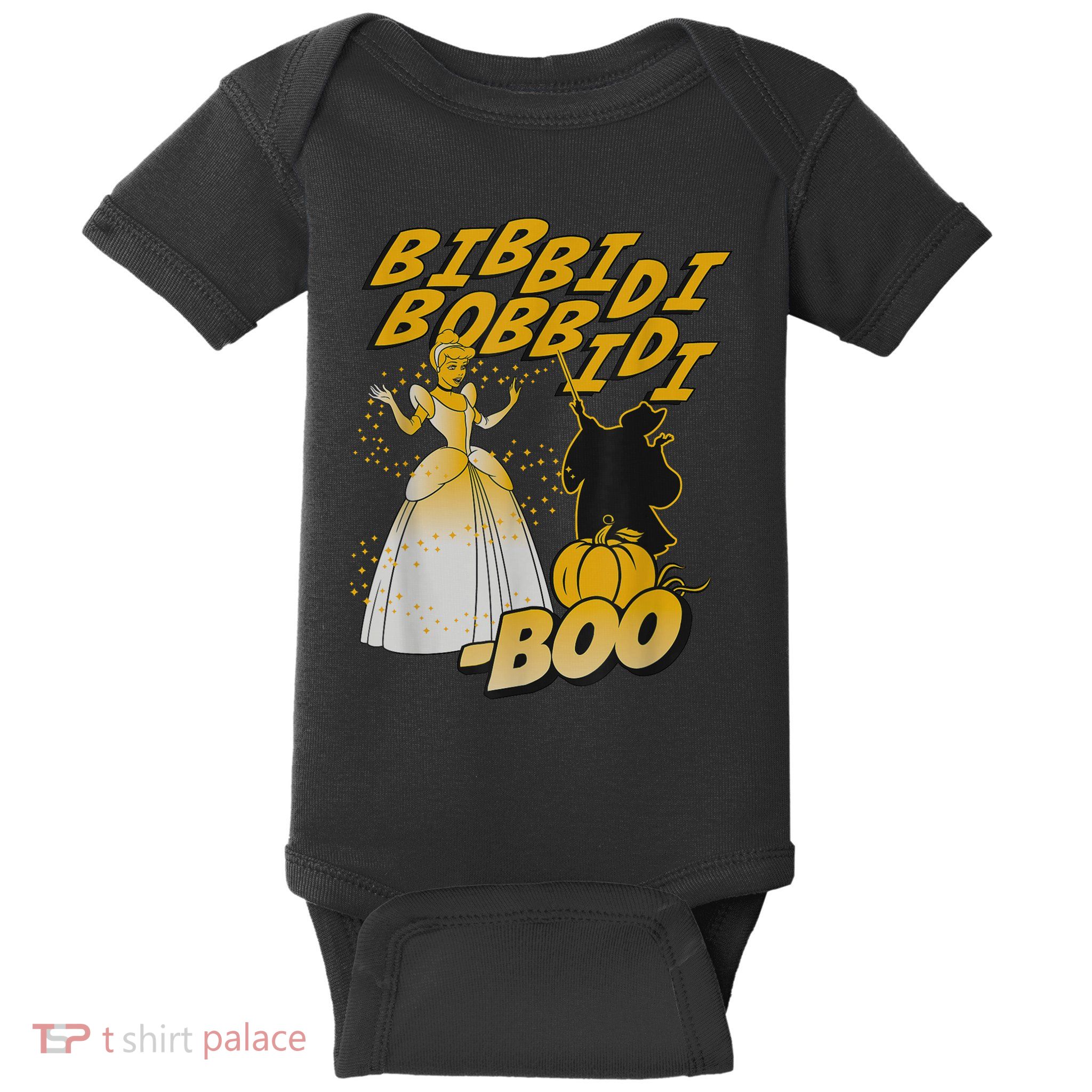 Cinderella Bibbidi Bobbidi Boo Halloween Baby Bodysuit