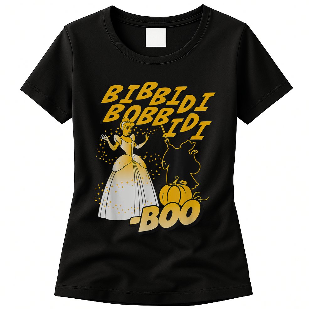 Cinderella Bibbidi Bobbidi Boo Halloween Womens T-Shirt