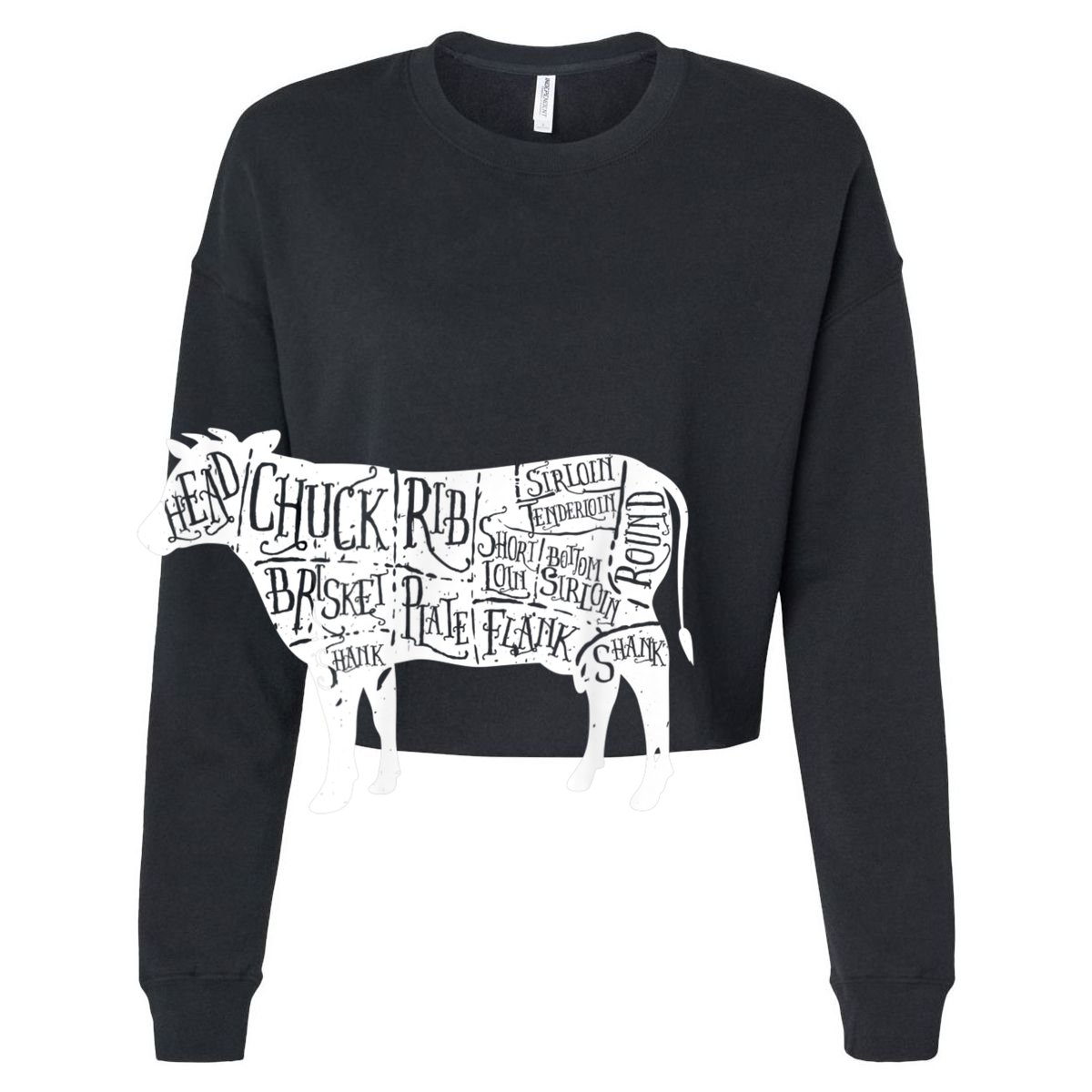 Cow Butcher Beef Cuts Diagram 15oz Campfire Ceramic Mug